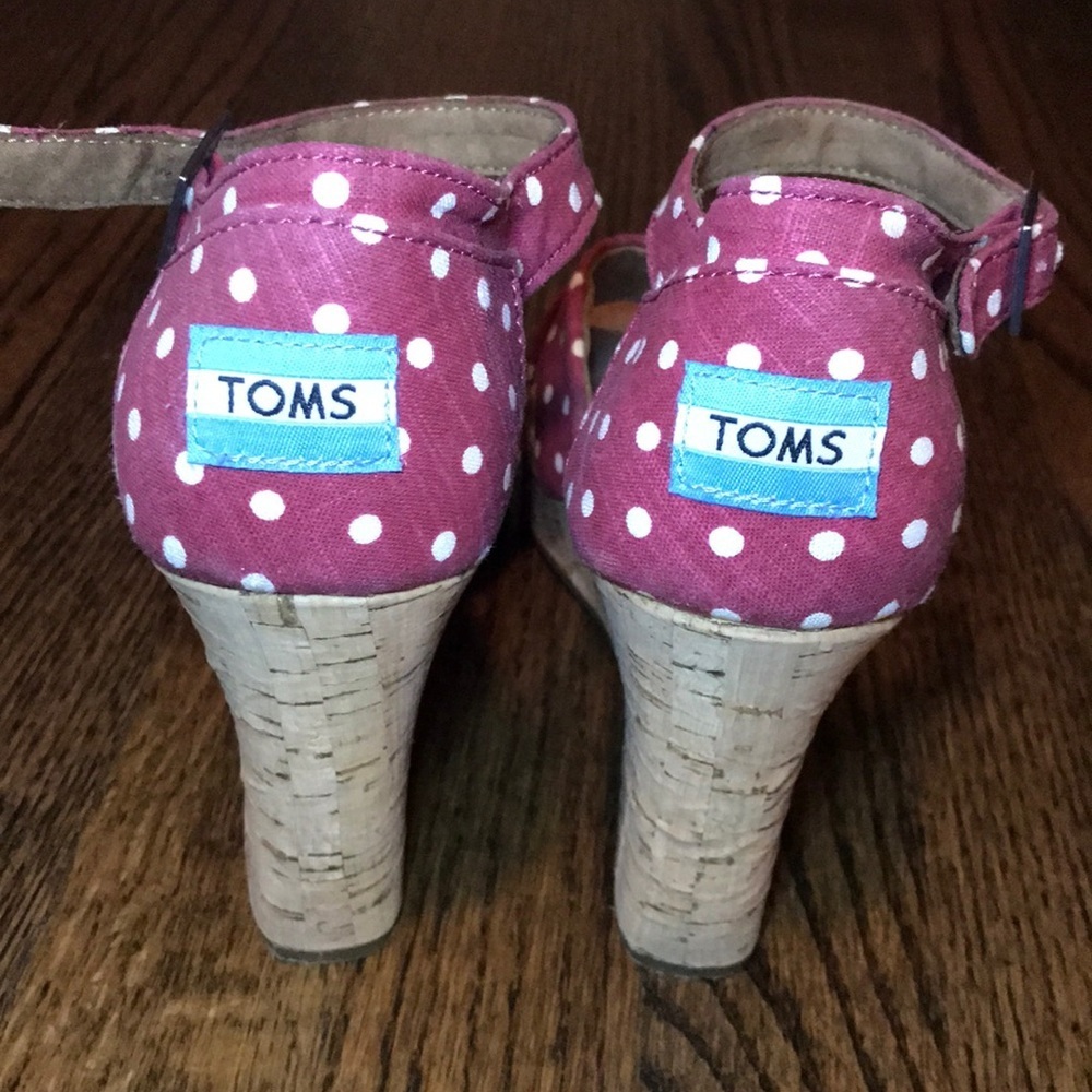 Toms polka dot wedges - Picture 2 of 3